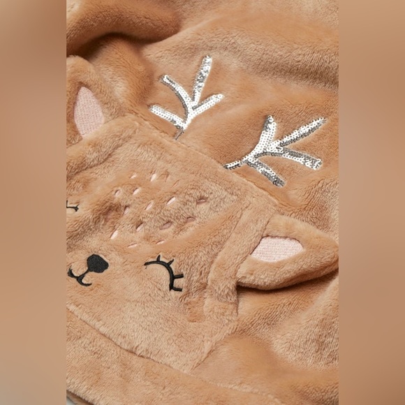 NWT Faux Shearling Hoodie - Picture 3 of 16